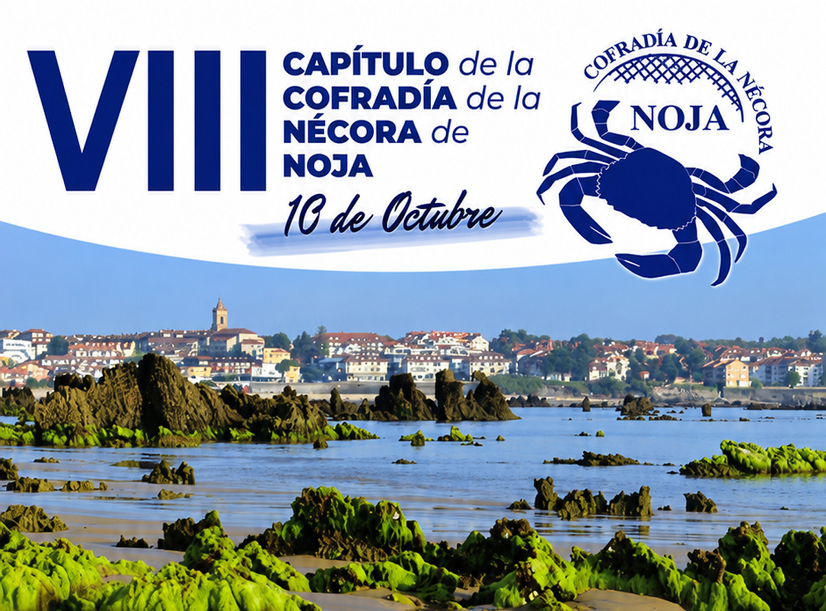 Noja acoge el VIII Capítulo de la Cofradía de la Nécora con 37 cofradías participantes