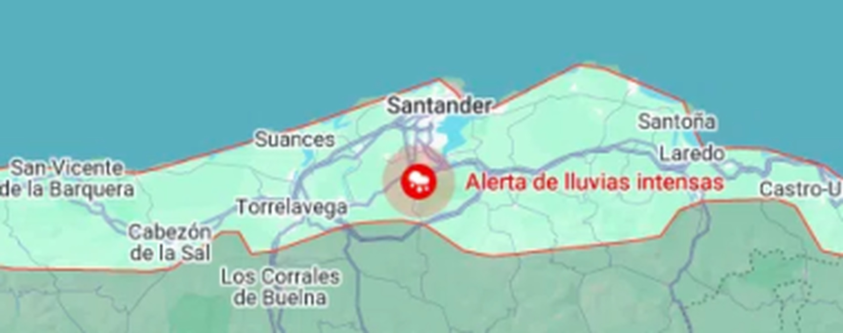 El Ayuntamiento de Santander activa el preaviso ante fuertes lluvias y tormentas